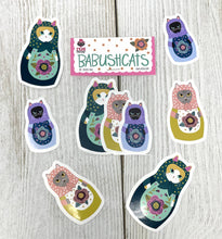 Load image into Gallery viewer, Babushcats Sticker Pack
