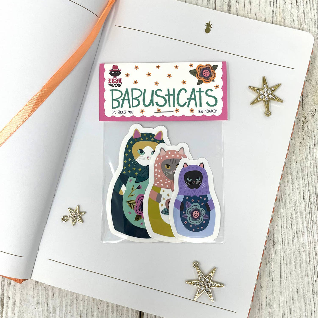 Babushcats Sticker Pack