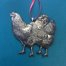 Load image into Gallery viewer, Chicken Magnet, Laser Cut Farmhouse
