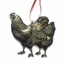 Load image into Gallery viewer, Chicken Magnet, Laser Cut Farmhouse
