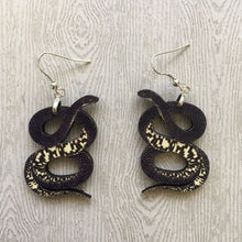 Load image into Gallery viewer, Bull Snake Earrings
