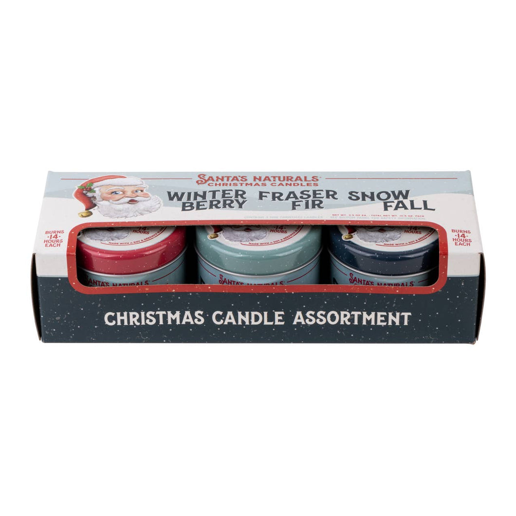 Sampler Mini Trio Winter Candles